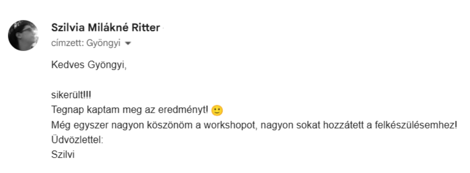 Sikerült a nyelvvizsgám!