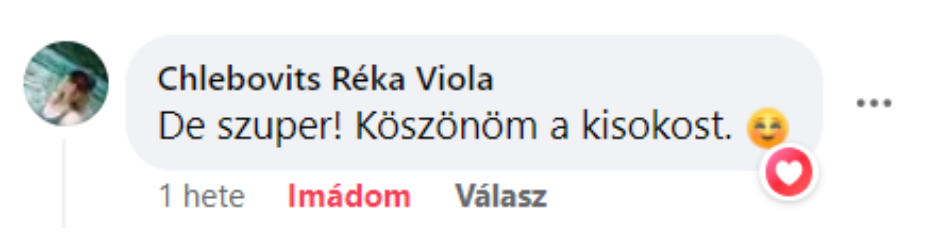 De szuper! Köszönöm a kisokost!