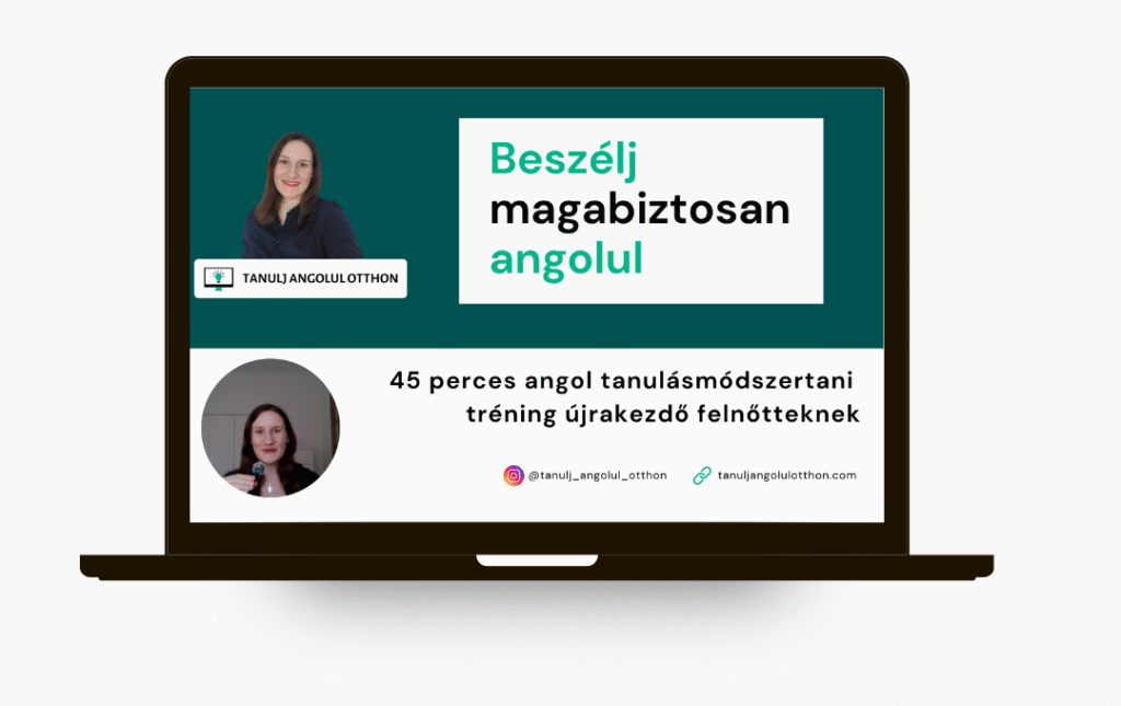 45 perces tanulásmódszertani videókurzus újrakezdő felnőtteknek